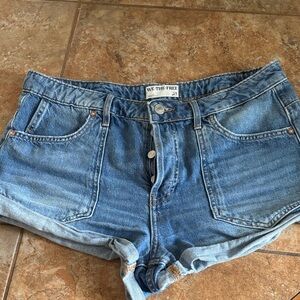 We The Free Women's Classic Blue Jean Shorts